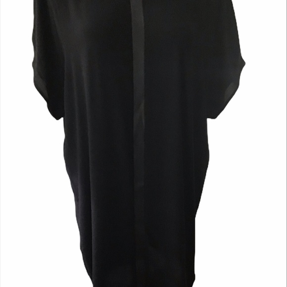 MADEWELL Leather Stripe Dolman Shift Dress - Picture 9 of 9